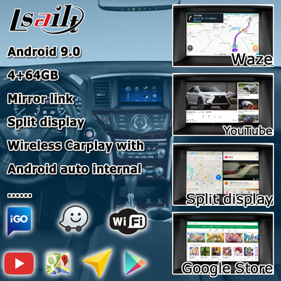 نيسان باثفايندر R52 Android ترقية شاشة الوسائط المتعددة IT06 06It نظام carplay