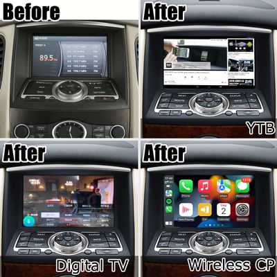 إنفينيتي QX50 EX EX35 EX25 EX37 Nissan Skyline Crossover Android HD شاشة carplay android auto ترقية