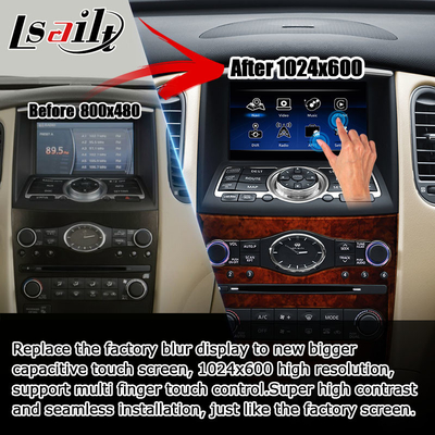 إنفينيتي QX50 EX EX35 EX25 EX37 Nissan Skyline Crossover Android HD شاشة carplay android auto ترقية
