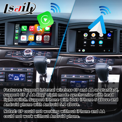 Nissan Elgrand E52 HD muti finger touch HD شاشة ترقية لاسلكية carplay android auto