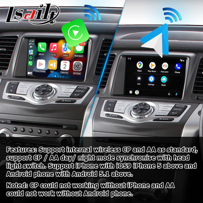 Nissan Murano Z51 Android HD شاشة ترقية Android auto carplay Youtube waze Netflix play
