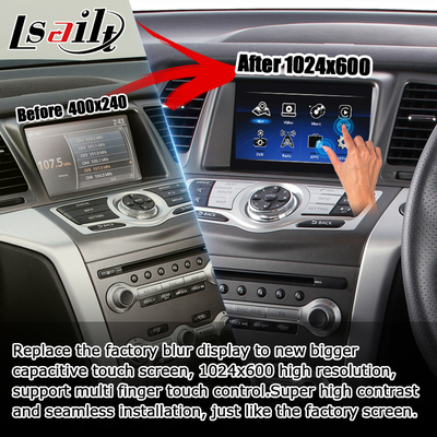 Nissan Murano Z51 Android HD شاشة ترقية Android auto carplay Youtube waze Netflix play