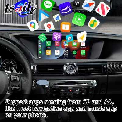 واجهة تلقائية آلية تعمل بنظام android carplay لكزس GS450h GS350 GS200t من Lsailt