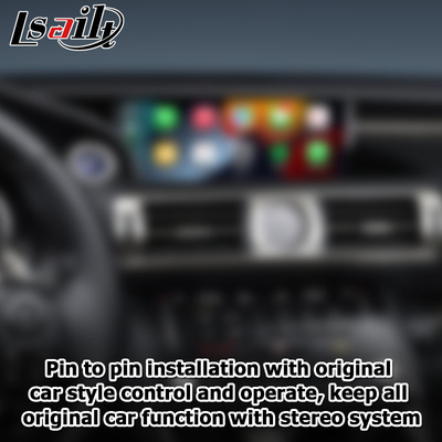 لكزس IS350 IS200t IS300 IS300h اللاسلكية caprlay android auto box screen mirroring
