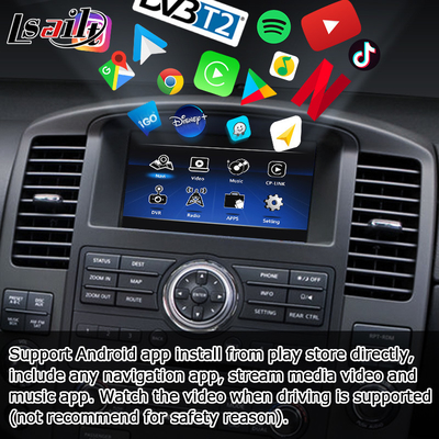 نيسان باثفايندر IT08 R51 HD شاشة ترقية صندوق التنقل اللاسلكي carplay android