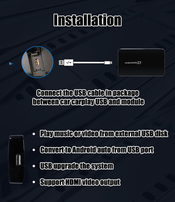 64 جيجابايت Carplay Android Interface RK3288 AI Box لتويوتا كورولا RAV4 كامري