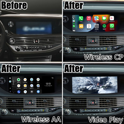 لكزس LS500 LS500h LS350 اللاسلكية carplay android واجهة النسخ المتطابق للشاشة