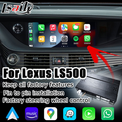 لكزس LS500 LS500h LS350 اللاسلكية carplay android واجهة النسخ المتطابق للشاشة
