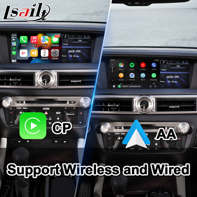 واجهة الفيديو لسيارات أندرويد لليكسوس GS250 GS350 GS450h GS300h GS L10 2012-2015