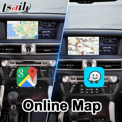 واجهة الفيديو لسيارات أندرويد لليكسوس GS250 GS350 GS450h GS300h GS L10 2012-2015
