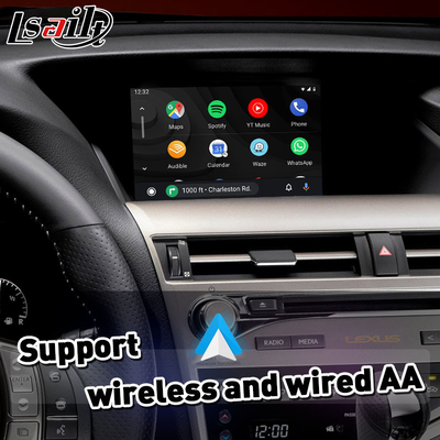 Lsailt OEM التكامل Carplay واجهة لكزس RX450H RX350 RX270 RX F الرياضة التحكم في الماوس 2012-2015