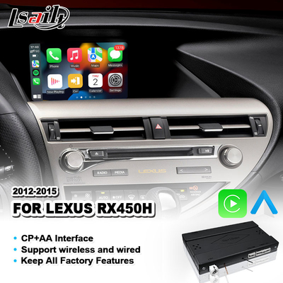 Lsailt OEM التكامل Carplay واجهة لكزس RX450H RX350 RX270 RX F الرياضة التحكم في الماوس 2012-2015