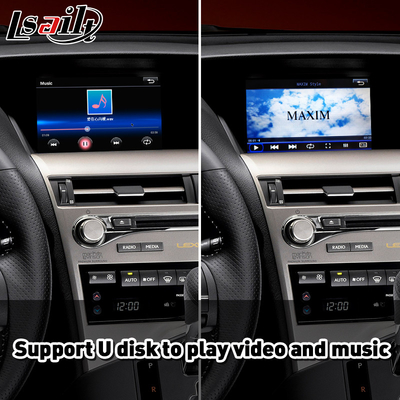 Lsailt OEM التكامل Carplay واجهة لكزس RX450H RX350 RX270 RX F الرياضة التحكم في الماوس 2012-2015