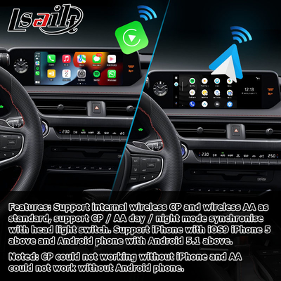 لكزس UX200 UX350h لاسلكي كاربلاي أندرويد شاشة عرض تلقائي للوسائط المتعددة
