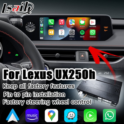 لكزس UX200 UX350h لاسلكي كاربلاي أندرويد شاشة عرض تلقائي للوسائط المتعددة