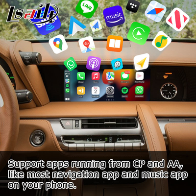تدعم واجهة وسائط لكزس LC LC500 LC500h اللاسلكية ، التي تعمل بنظام أندرويد ، خاصية انعكاس الشاشة