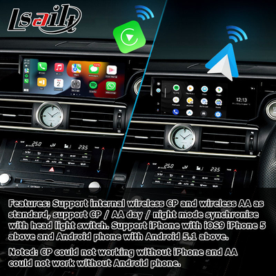 كارب لاسلكي لكزس RC RC350 RCF RC200t RC300h RC300 android auto