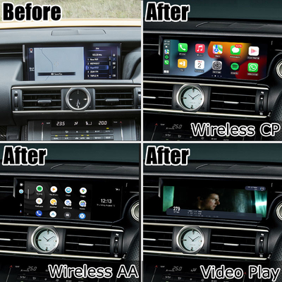 كارب لاسلكي لكزس RC RC350 RCF RC200t RC300h RC300 android auto