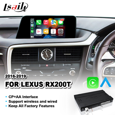 واجهة Carplay للسيارة للكسوس RX200T RX350 RX300 RX تحكم الماوس 2016-2019