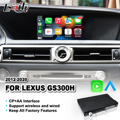 تكامل السيارة Carplay Android Auto Interface لكزس GS300H GS 300H 2012-2015