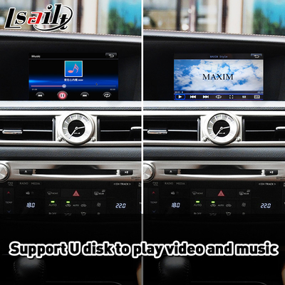تكامل السيارة Carplay Android Auto Interface لكزس GS300H GS 300H 2012-2015