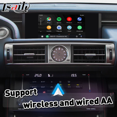 واجهة Carplay اللاسلكية للكزس IS250 IS350 IS 250 التحكم في الماوس 2013-2016