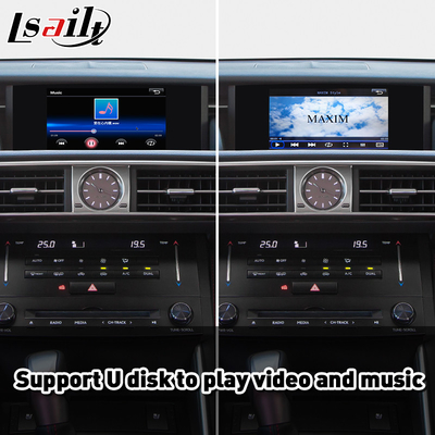 واجهة Carplay اللاسلكية للكزس IS250 IS350 IS 250 التحكم في الماوس 2013-2016
