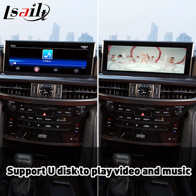 واجهة أندرويد آوتو كاربلاي اللاسلكية لليكسوس LX570 LX 570 LX450D 2016-2021