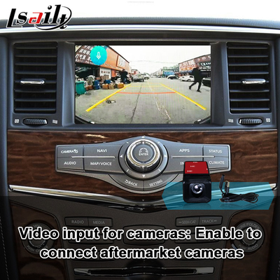Lsailt CarPlay Interface لنيسان أرمادا ، كويست ، باثفايندر مع أندرويد أوتو ، ترقية الشاشة الأصلية