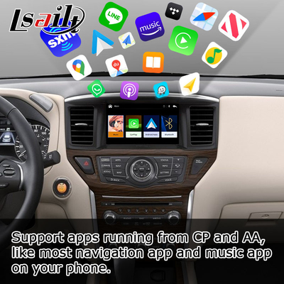 صندوق ملاحة تلقائي يعمل بنظام أندرويد من Carplay لاسلكي لنيسان باثفايندر R52 2017-2021