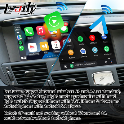 إنفينيتي Q70 اللاسلكية carplay android auto phone screen mirroring media box by Lsailt