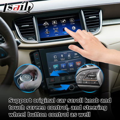 صندوق وسائط لاسلكي Carplay Android Auto لترقية Infiniti QX50 2018 OEM