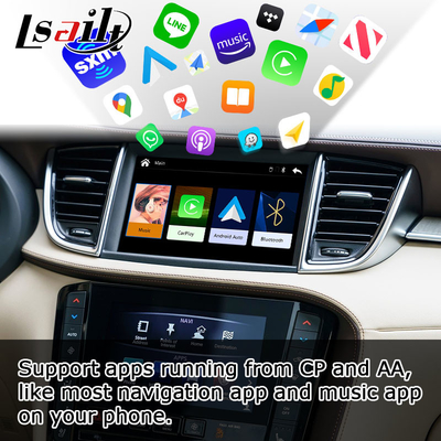 صندوق وسائط لاسلكي Carplay Android Auto لترقية Infiniti QX50 2018 OEM
