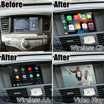 إنفينيتي QX60 OEM style wireless carplay android للترقية التلقائية