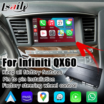 إنفينيتي QX60 OEM style wireless carplay android للترقية التلقائية