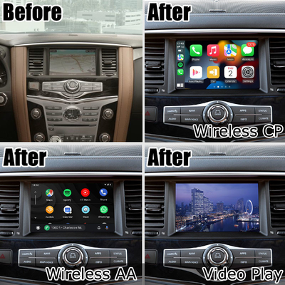 إنفينيتي QX80 OEM على غرار Android auto wireless carplay ترقية حل متوافق مع أستراليا