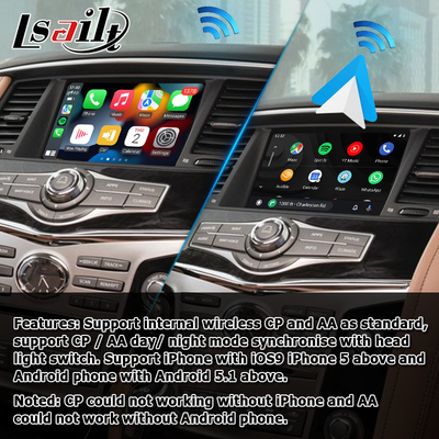 إنفينيتي QX80 OEM على غرار Android auto wireless carplay ترقية حل متوافق مع أستراليا