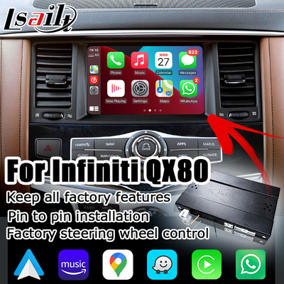 إنفينيتي QX80 OEM على غرار Android auto wireless carplay ترقية حل متوافق مع أستراليا