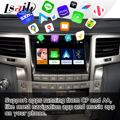 لكزس LX570 اللاسلكية كاربلاي أندرويد صندوق واجهة ترقية نمط السيارات OEM