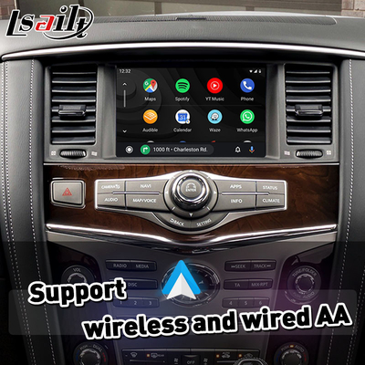 واجهة Android Auto Carplay اللاسلكية لعام 2017-2021 Infiniti QX80