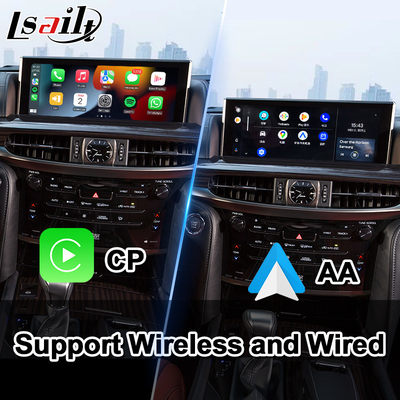 Lsailt Android واجهة تشغيل الوسائط المتعددة للسيارات للكسوس LX570 LX450d URJ200 LX 2016-2021