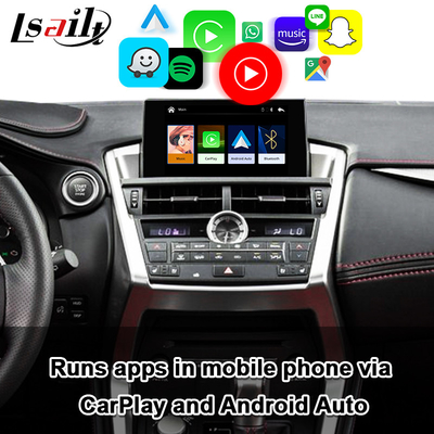 واجهة CarPlay اللاسلكية لكزس NX NX200t NX300h Android Auto ، Mirror Link ، HiCar ، CarLife