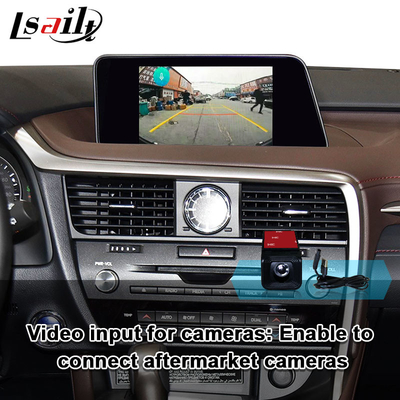 واجهة Lsailt CarPlay لكزس RX RX200T RX350 مع Android Auto و Mirror Link وخريطة Google