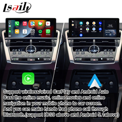 واجهة Lsailt لكزس CarPlay لـ NX NX200T ، NX300h 2016-2022 مع نظام Linux ، Mirror Link