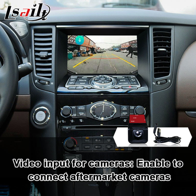 ترقية الشاشة الأصلية لواجهة Apple CarPlay اللاسلكية بنظام Android Auto من أجل Infiniti FX Q QX