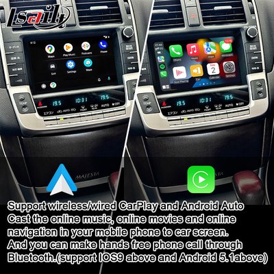 Toyota Wireless CarPlay Interface Android Auto Interface for Crown ، Land Cruiser LC200