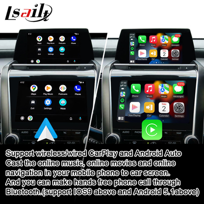 واجهة فيديو الوسائط المتعددة Android المدمجة مع OEM مع Wireless CarPlay و Android Auto و YouTube