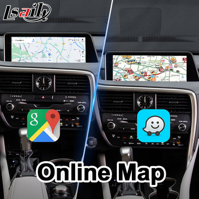 واجهة أندرويد كاربلاي لليكسوس RX 450h 200T 350 450L 350L 300 F Sport 2016-2019