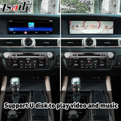 واجهة Lsailt Android Auto Carplay لسيارة لكزس GS350 GS200t GS300h GS450h AWD F Sport 2016-2020