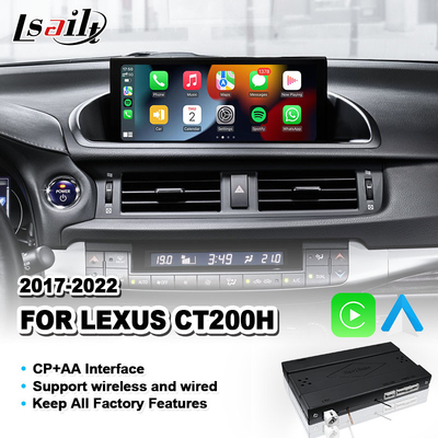 واجهة Carplay اللاسلكية و Android Auto لـ Lexus CT 200h FSport CT 2017-2022